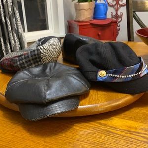 Bundle of 7 hats, various styles.